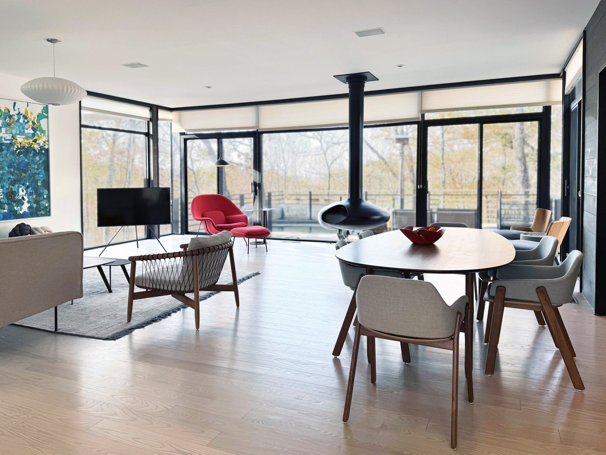 living area interior design