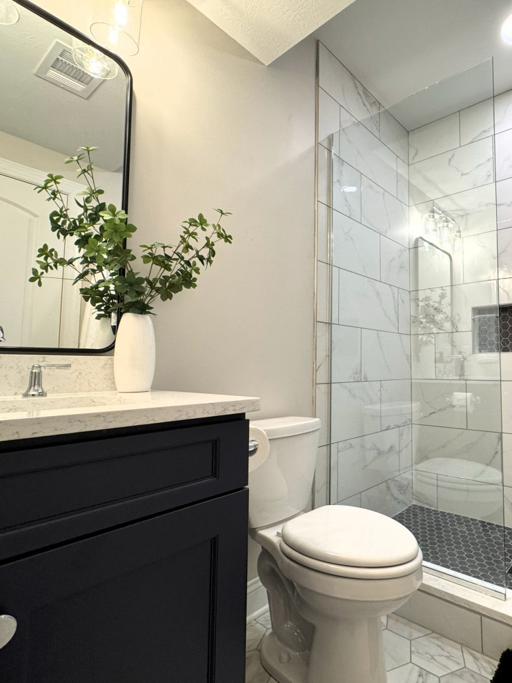 Compact Luxury Bathroom Design | Pittsburgh, PA