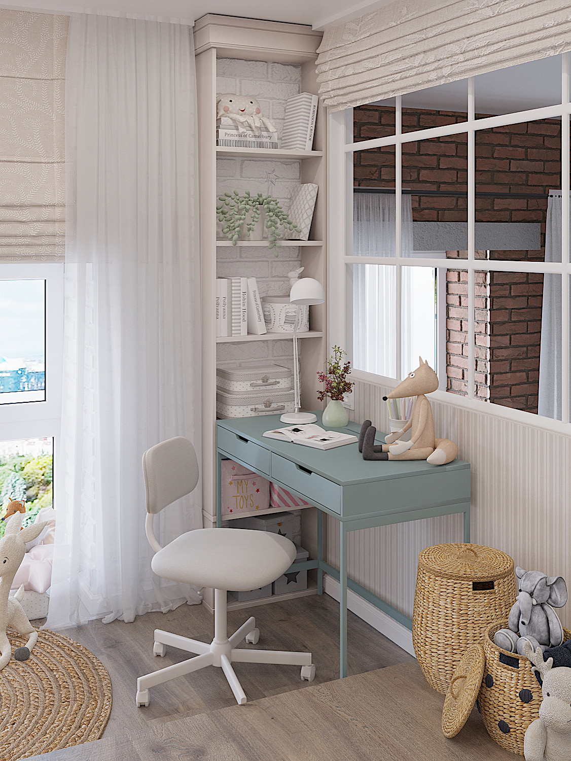 Детская комната 2й этаж