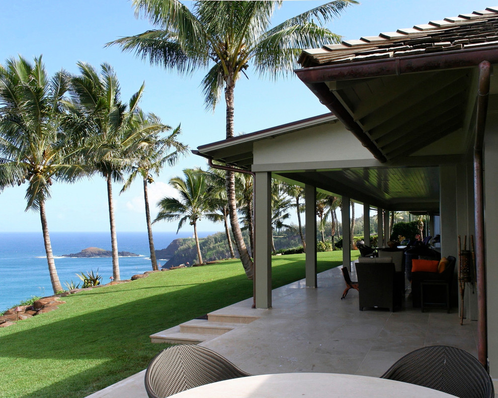 Kauai Hawaii residence Transitional Deck Hawaii by Welch and