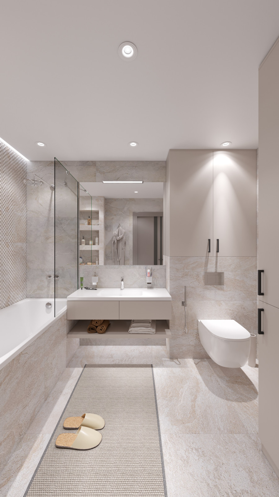 Дизайн трехкомнатной квартиры Днепр