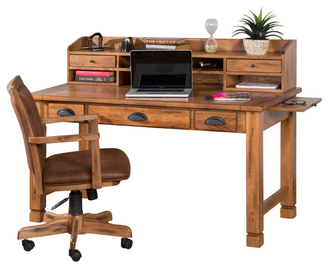 Sunny Designs Sedona Laptop Desk With Hutch View in Your Room! Houzz