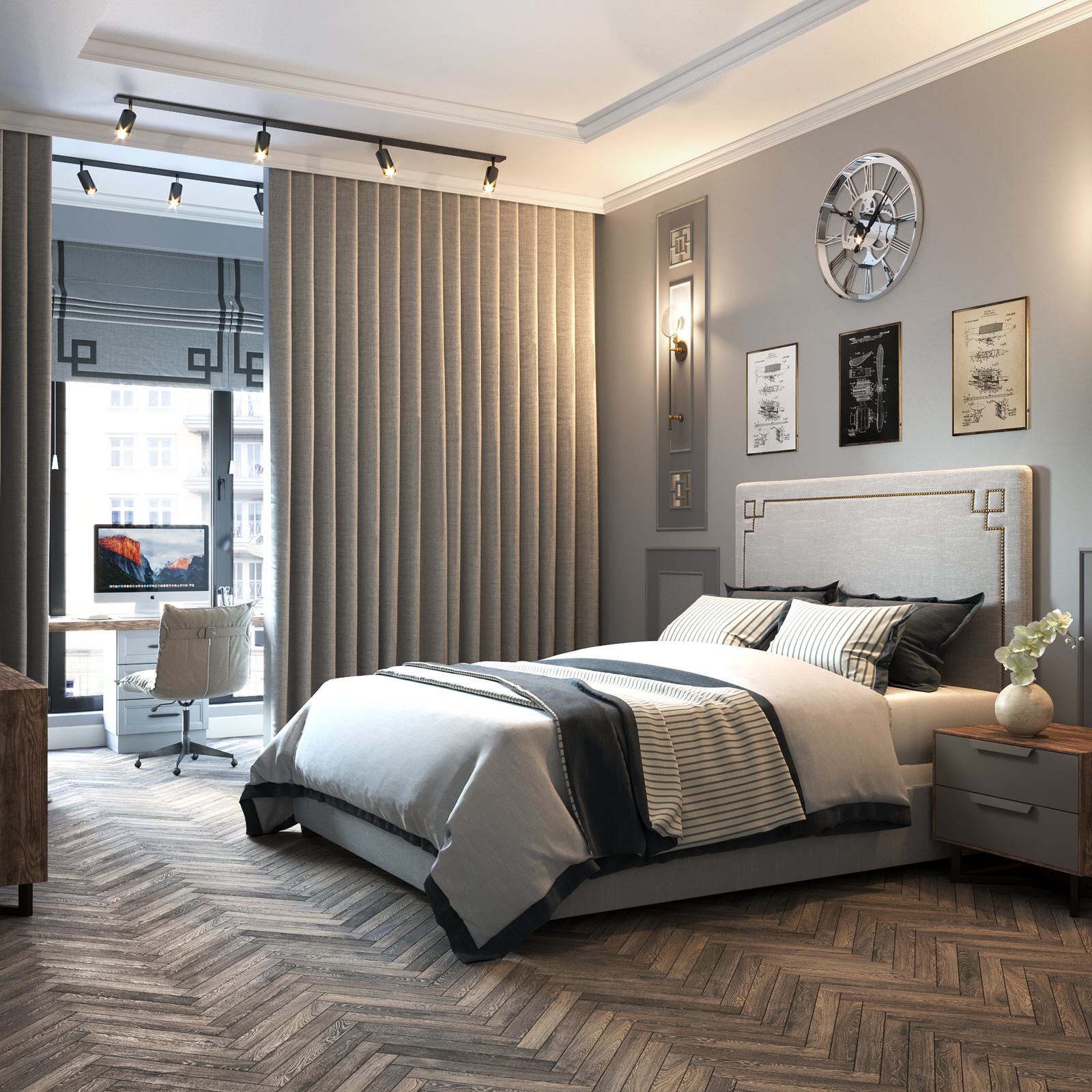 Трёхкомнатная квартира