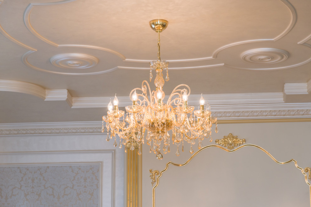 Интерьер дома в классическом стиле (500 кв м)