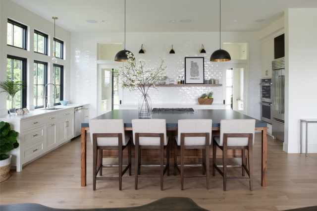 Shoreline Drive transitional-kitchen