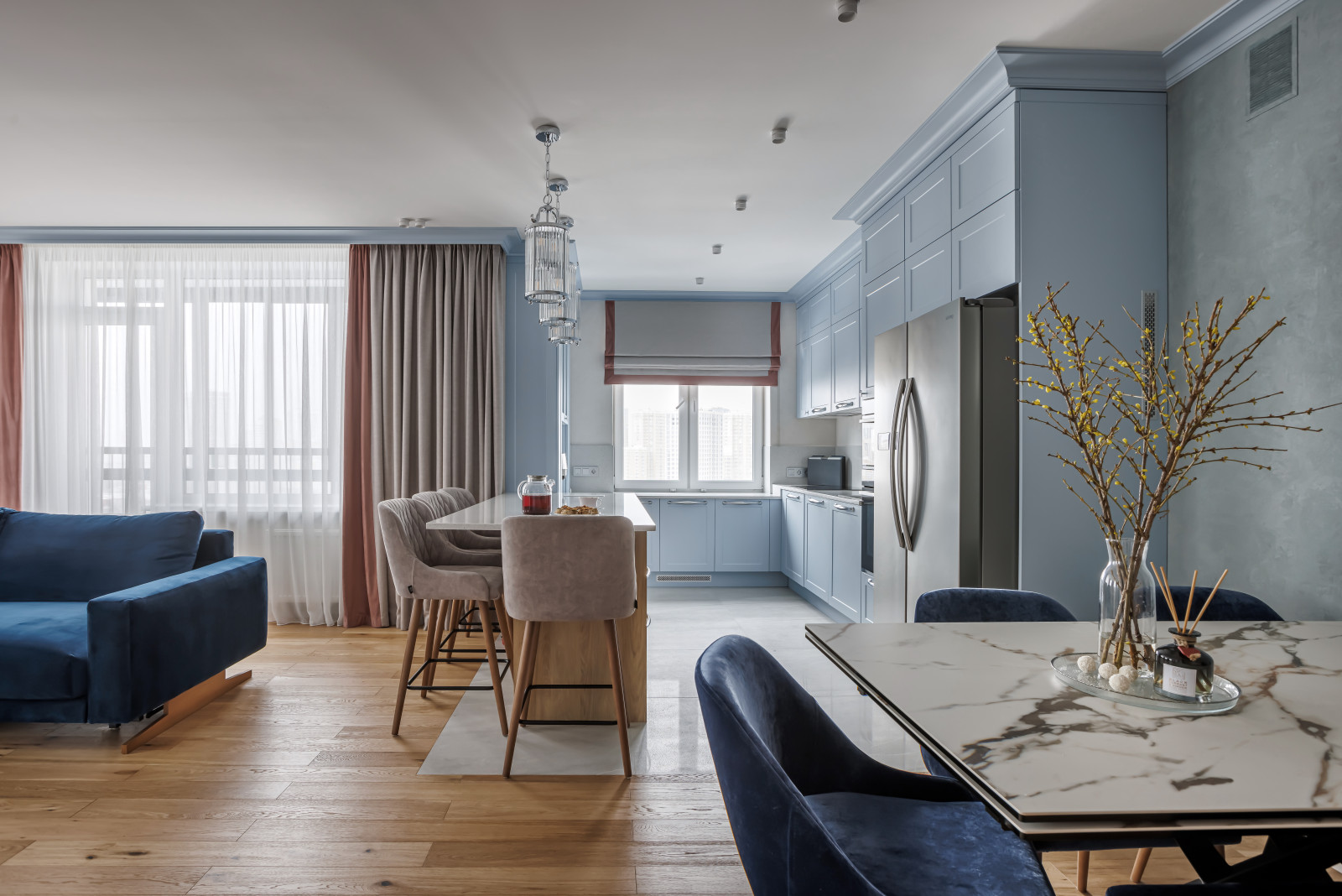 Квартира с видом на ботанический сад