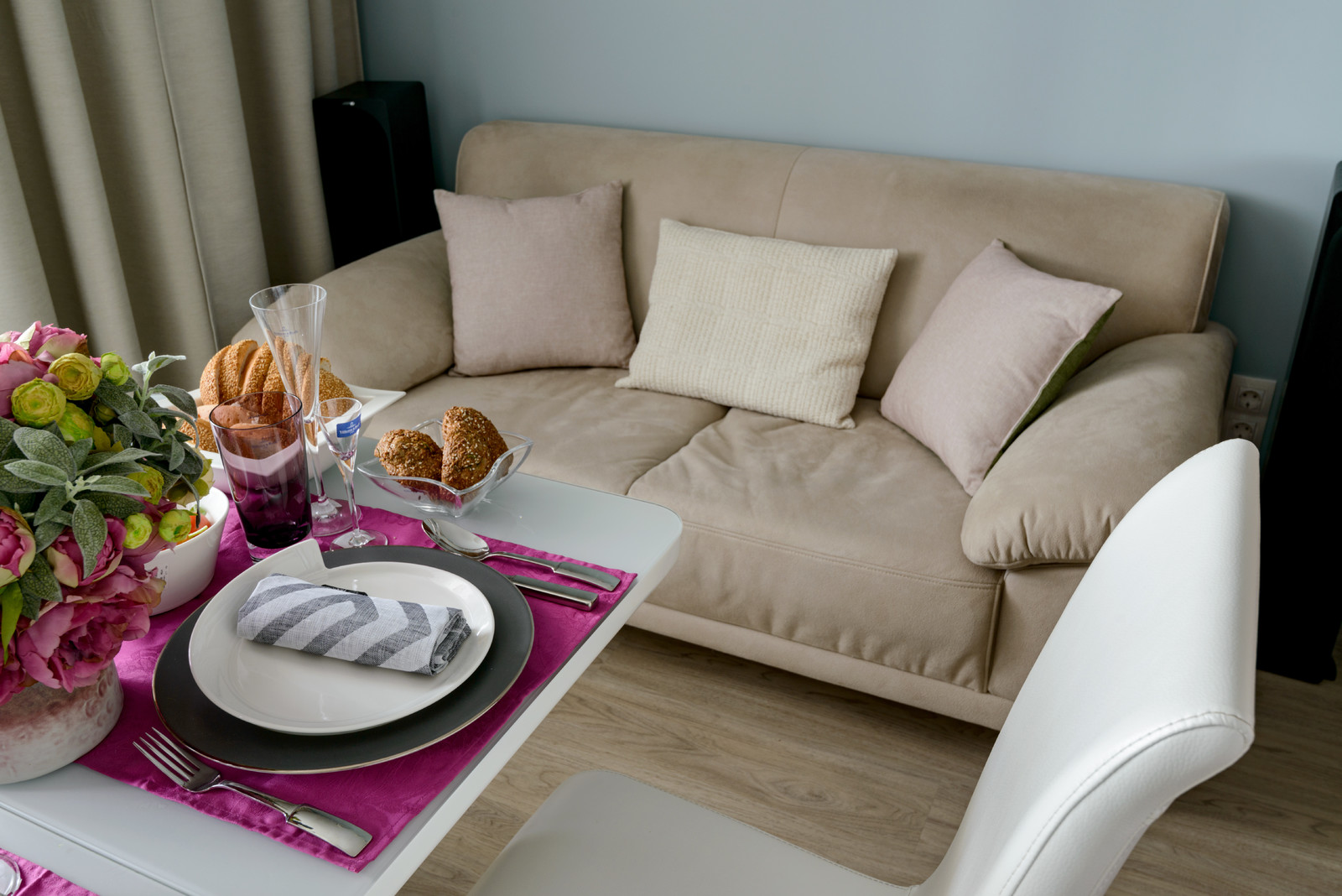 Дизайн-проект квартиры 100 м2 в ЖК Гагаринский