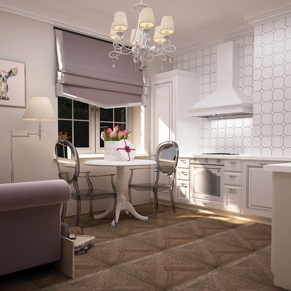 1 комнатная квартира в стиле современный арт деко