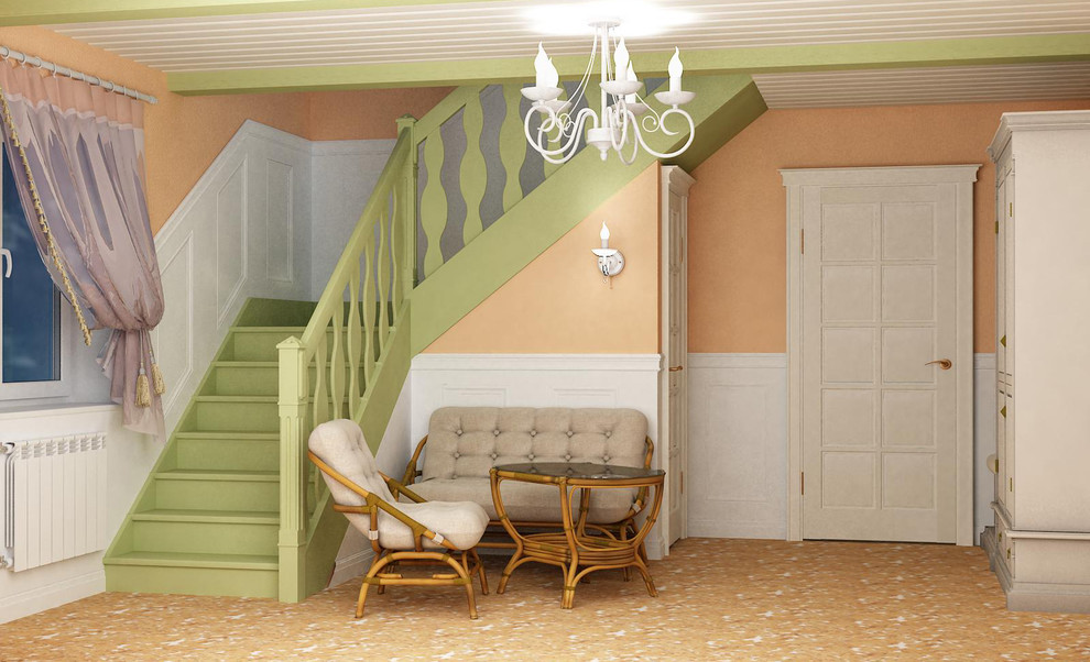 Дизайн прихожей в частном доме