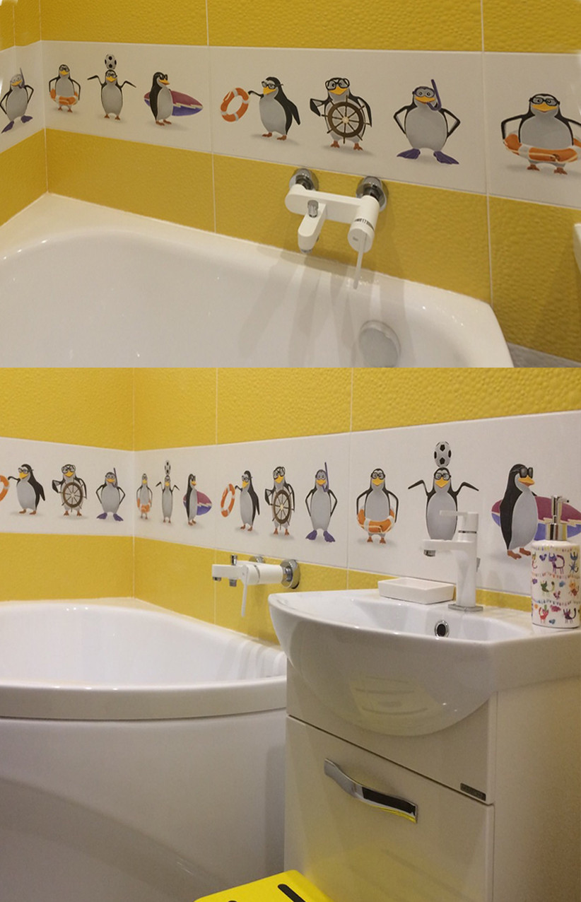 Детские ванные комнаты