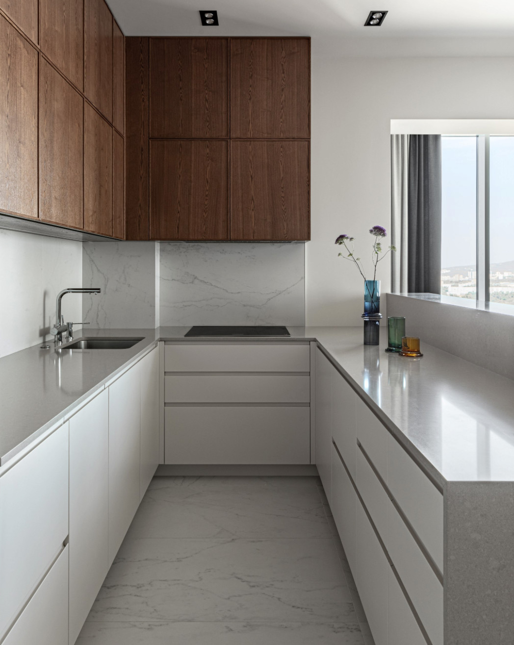 Реализованный дизайн-проект квартиры в ЖК "Высота"