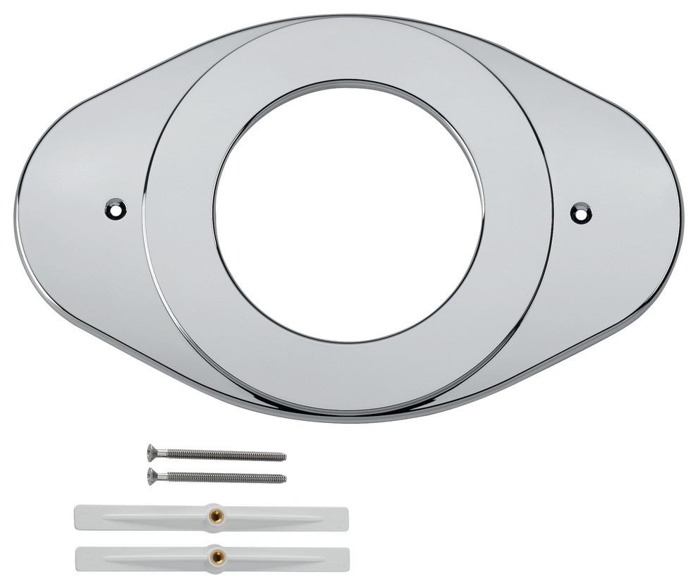 Delta Shower Renovation Cover Plate Contemporary Bathroom Sink And