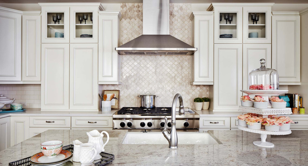 Inspiration for a transitional kitchen remodel in Denver