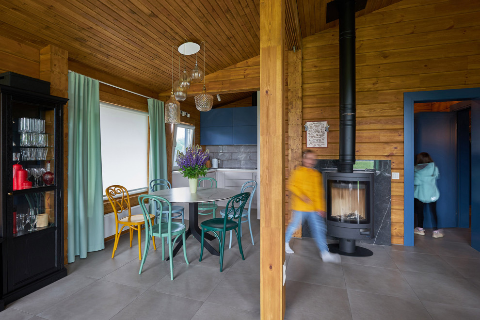 Интерьер загородного дома от M4STUDIO