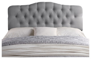 Charlotte Upholstered Panel Headboard - Transitional - Headboards - by ...