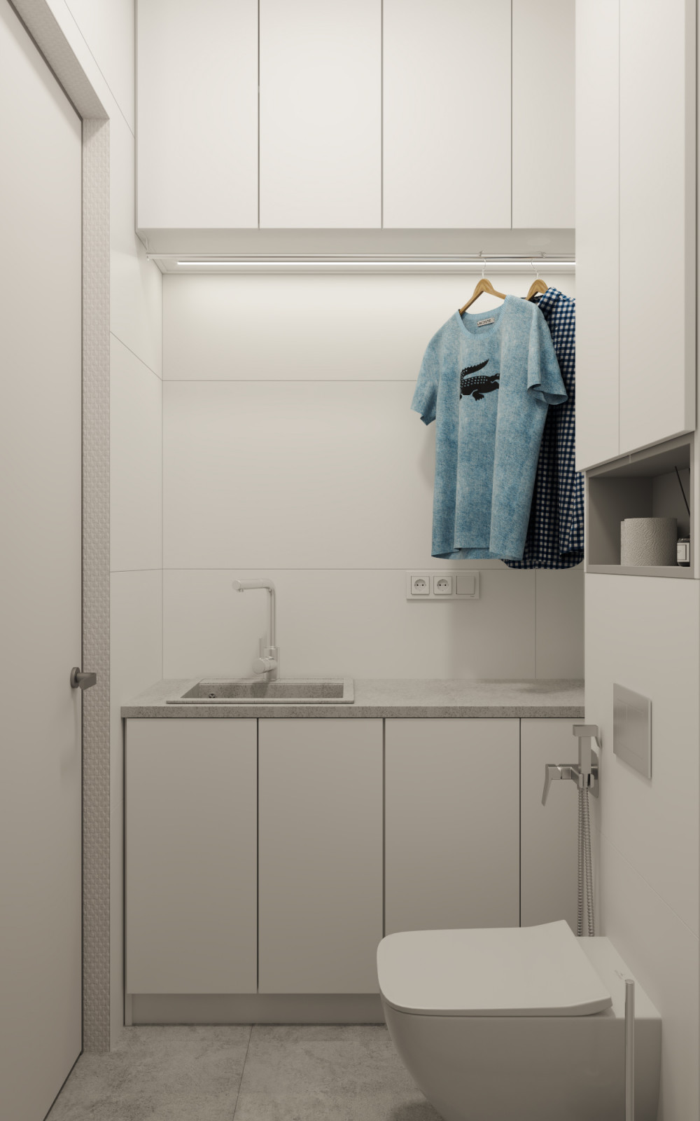 Визуализация 3-х комнатной квартиры в г. Калининград, ЖК Русская Европа