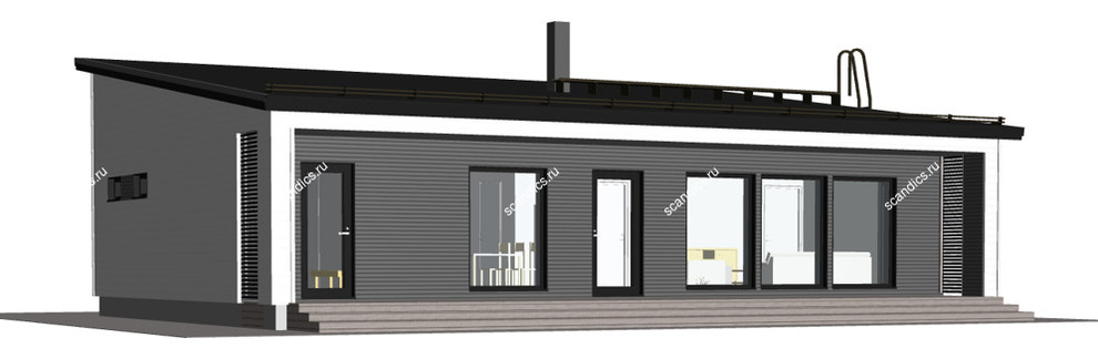 Проект финского дома 100м2