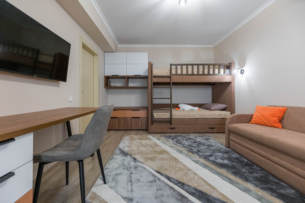 Комната для подростков. Визуализация & Реализация