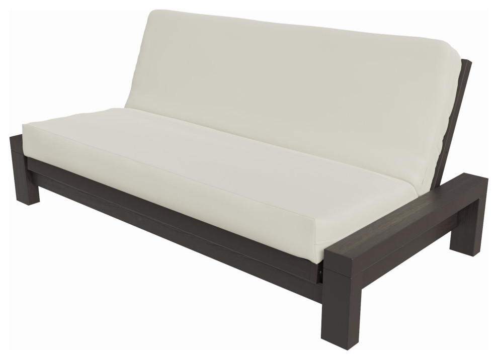 Rockwell Full Size Futon Frame Contemporary Sleeper Sofas by Strata Furniture Houzz