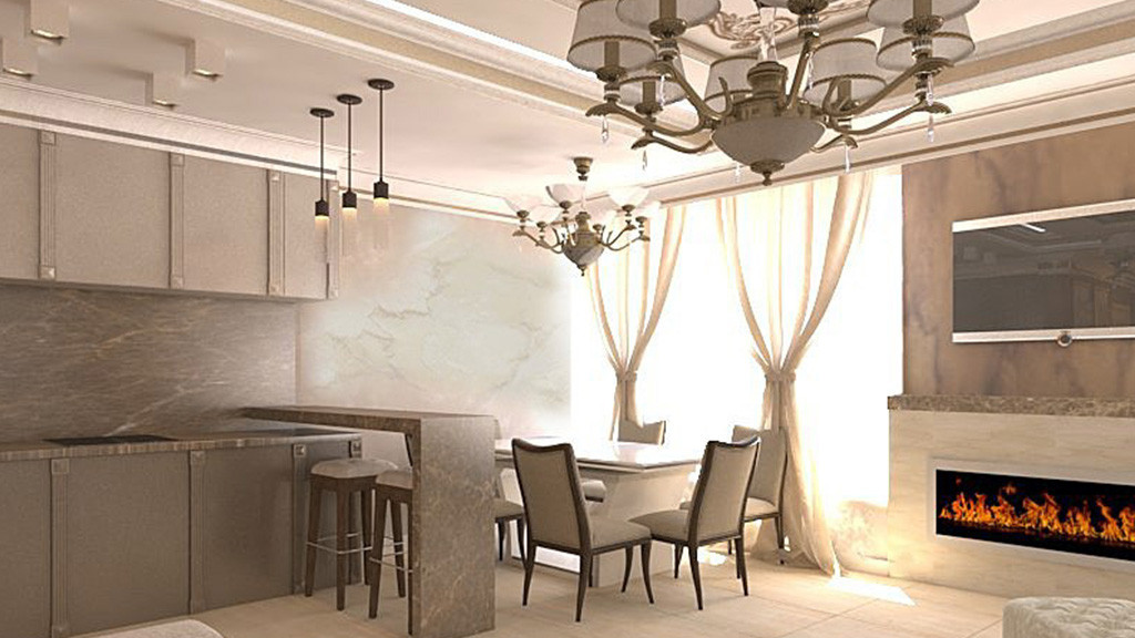 Дизайн интерьера и роспись стен