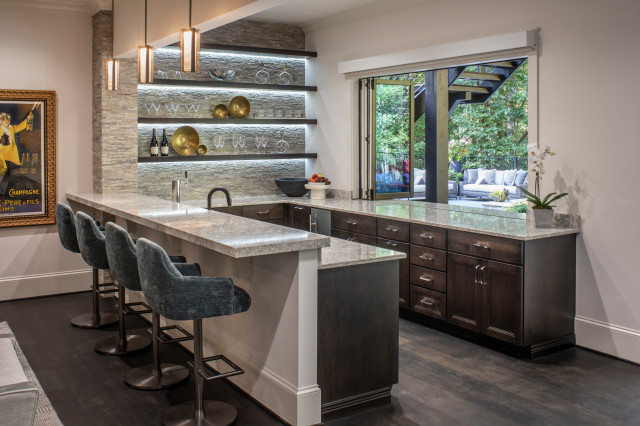 Ramble Renovation modern-hausbar
