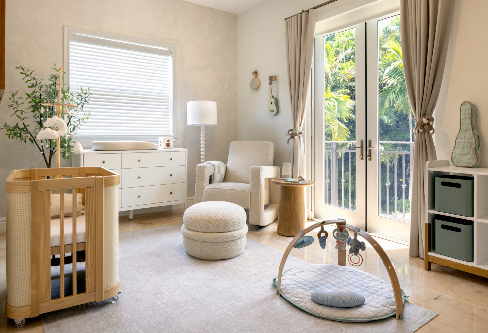 Lullaby Nursery - Contemporary - Nursery - Miami - by Ola Design Studio ...