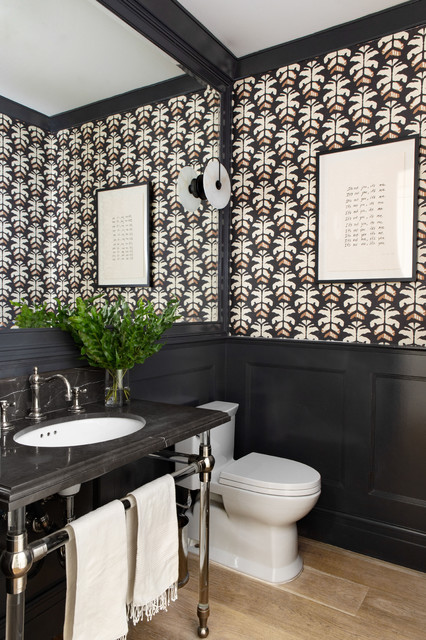 Pacific Palisades, L.A. transitional-cloakroom