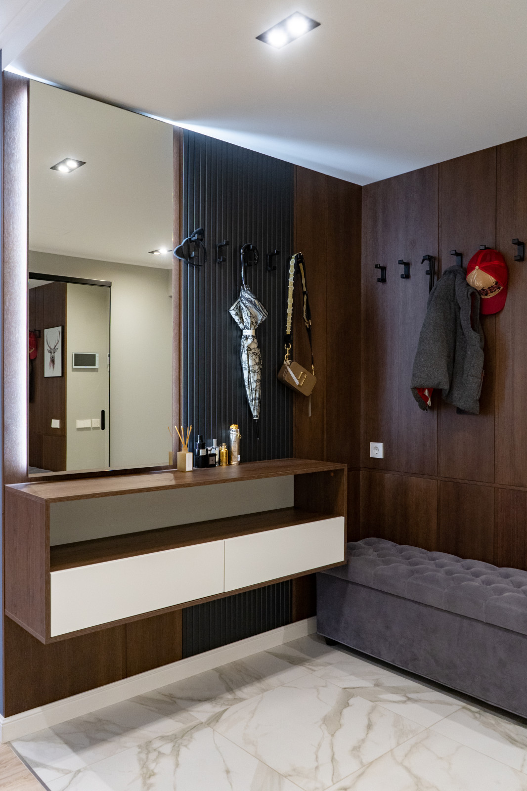 Дизайн интерьера трехкомнатной квартиры в г. Видное