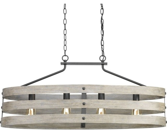 Progress Lighting P400097 143 Gulliver Down Light Chandelier Progress Lighting P400097 143 Gulliver Down Light Chandelier Graphite Farmhouse Kitchen Island By Louie Inc