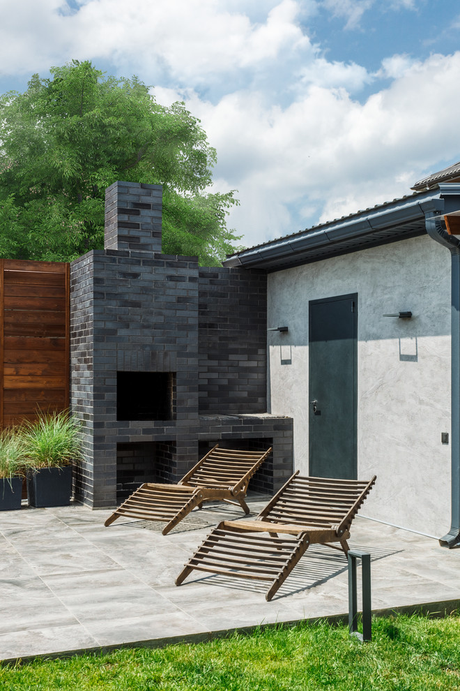 Бассейн возле дома в Краснодаре