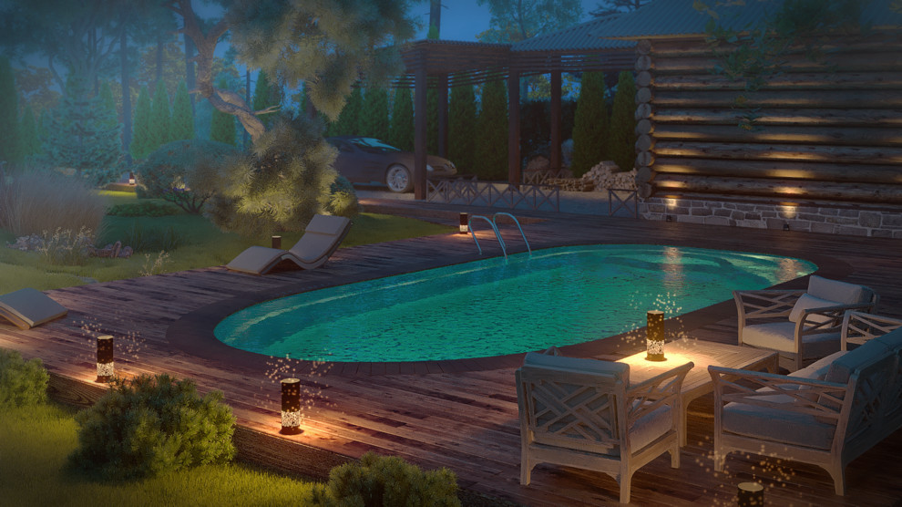 гостевой дом и прилегающая территория