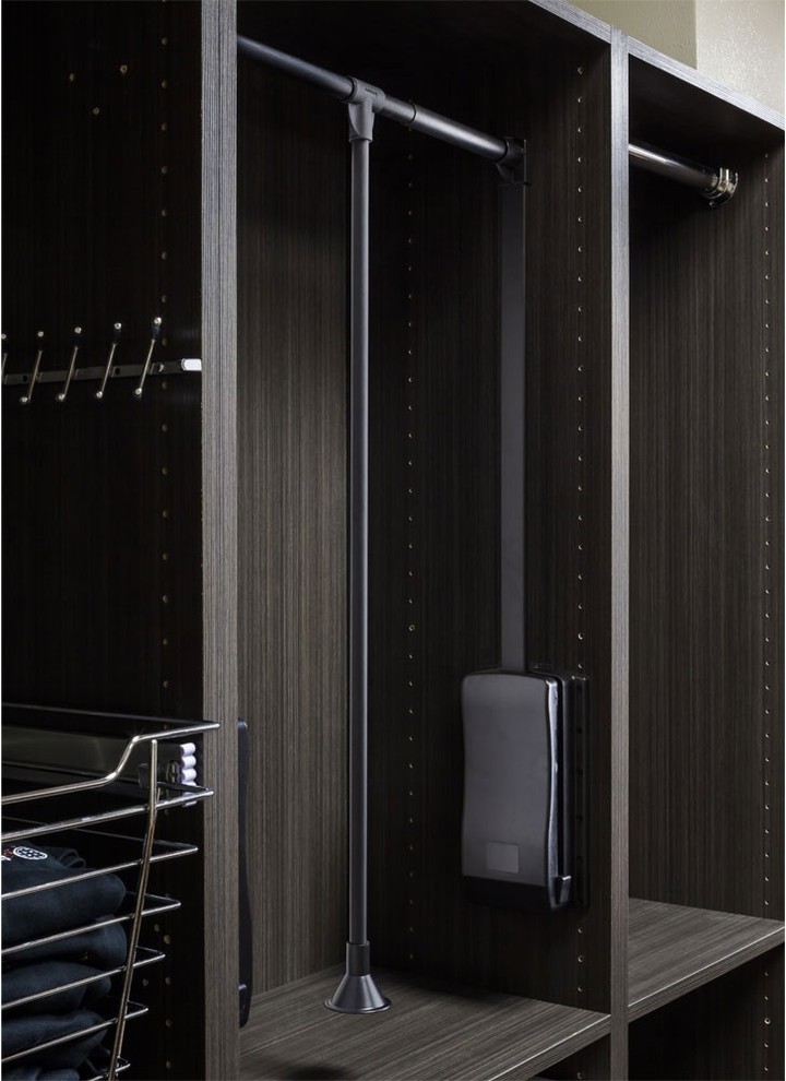 Hardware Resources 1532 32 Inch Wide Pull Down Closet Rod Closet