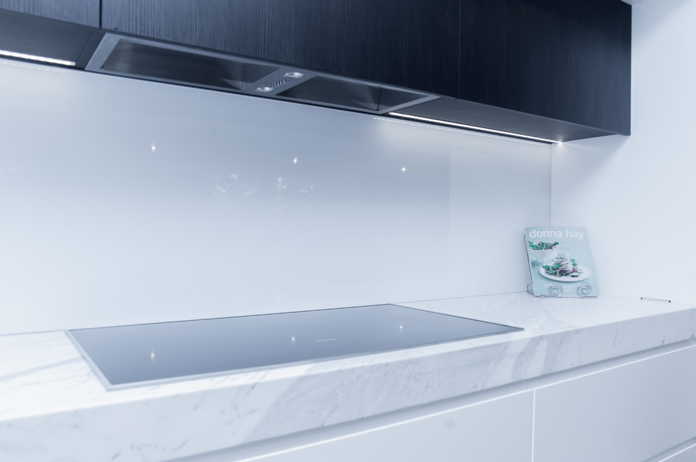 This is an example of a contemporary kitchen in Sydney.