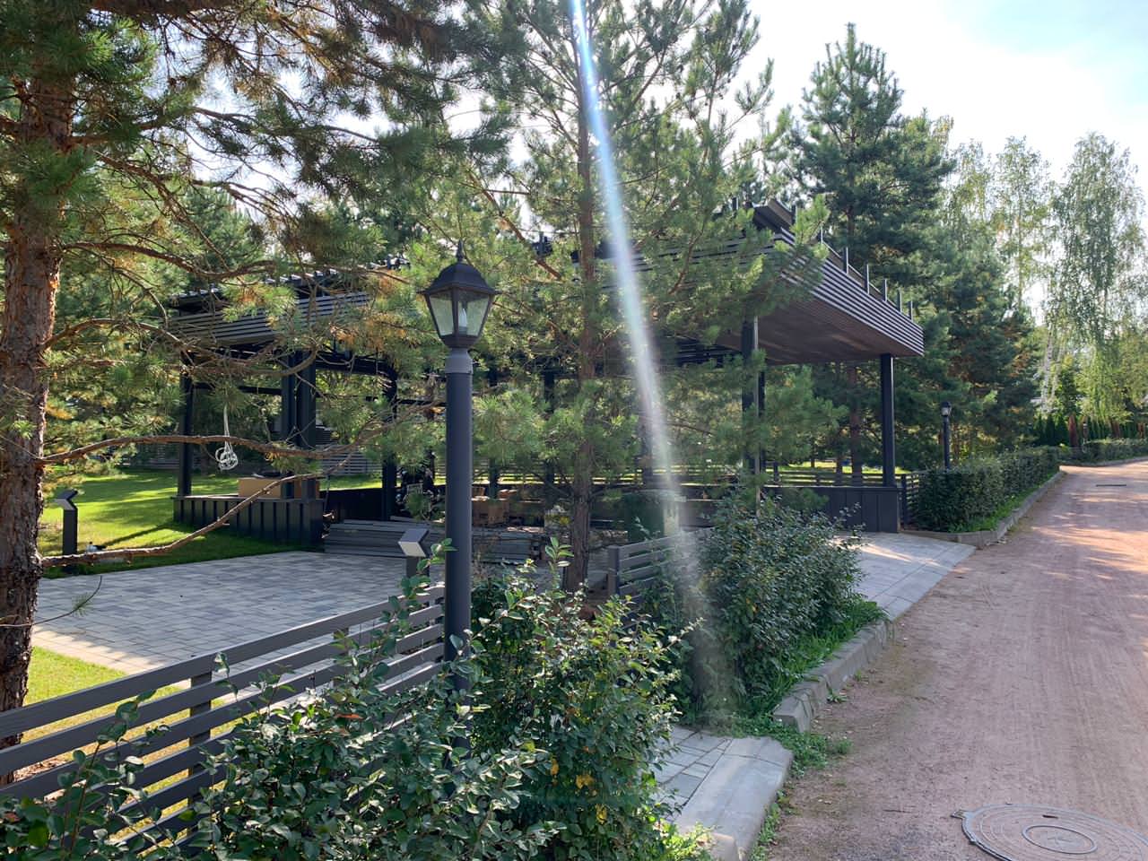 Истра. Комплексная застройка. беседка и Навес.