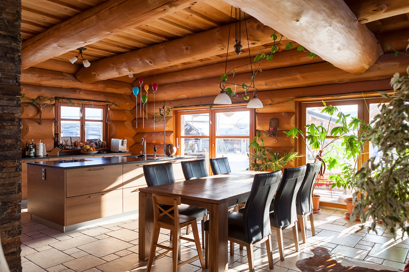 Съёмка дома в деревне Кёнигсхайм, Германия