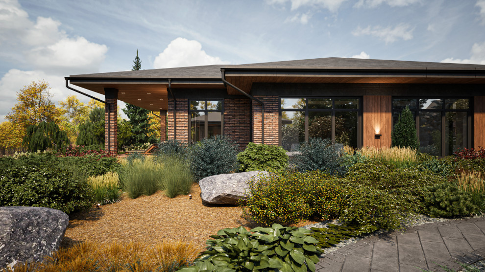 Прерий на берегу озера