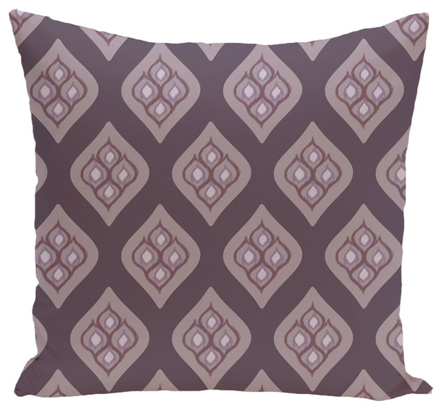 E by Design Geometric Decorative Floor Pillow - Floor Pillows And Poufs Houzz