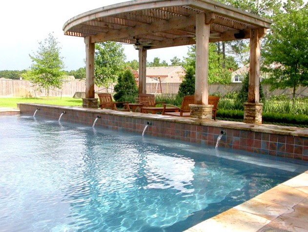 Custom Pool Design Cypress, TX - Traditional - Pool ...