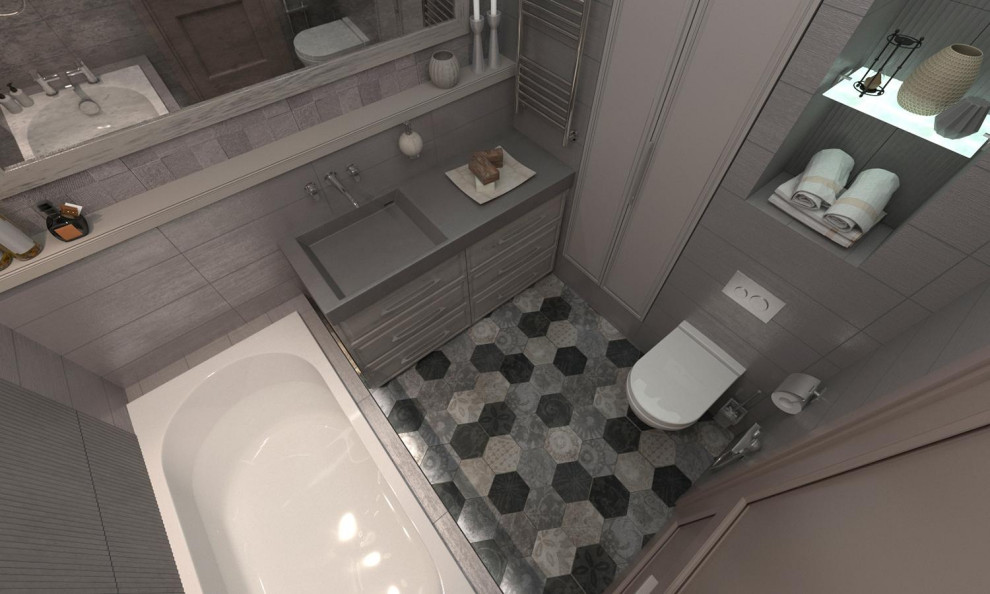 Проект квартиры "Капучино и МОРЕ"