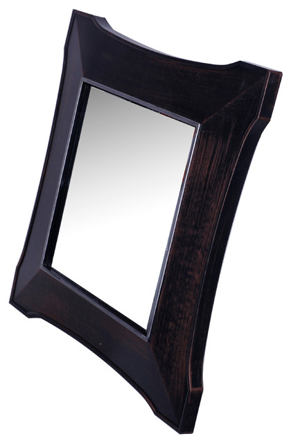 Brown Decorative Framed Wall Mirror By Mirrorize Canada
