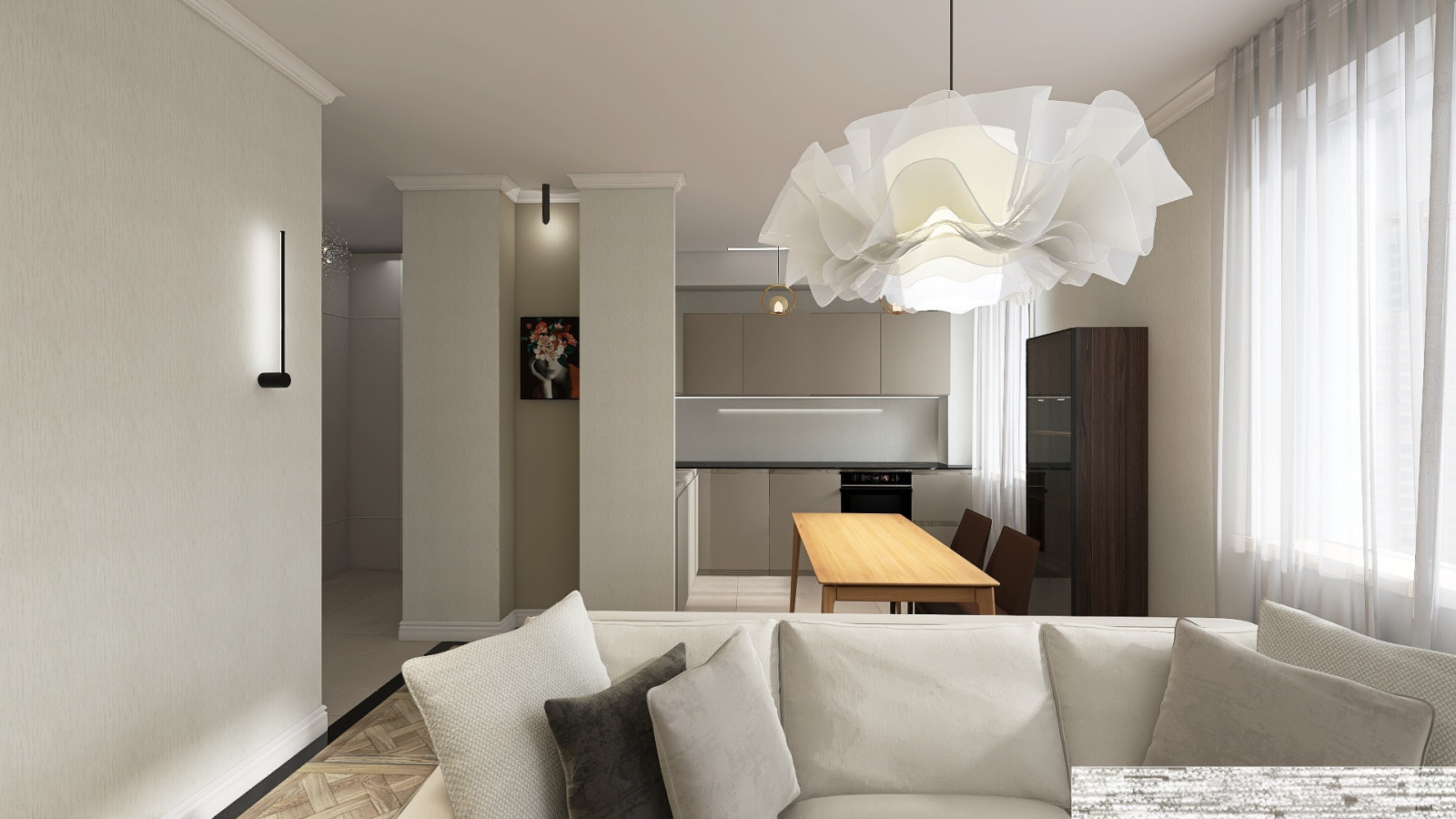 Подбор света в готовый интерьер