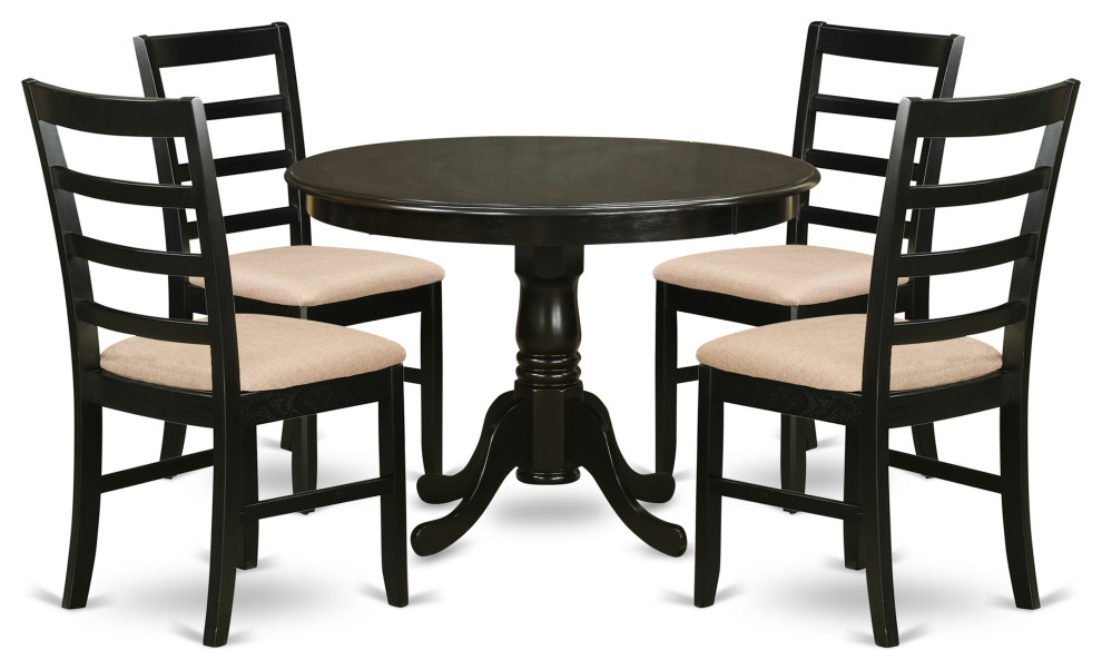 3 Pc Small Kitchen Table Set Dining Table And 2 Chairs Traditional Dining Sets by