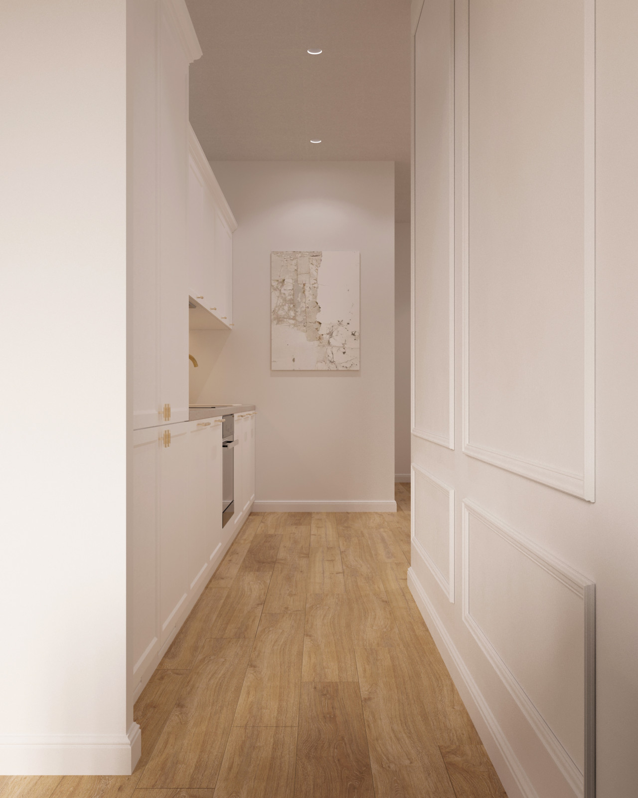 Интересная планировка в небольшой квартире