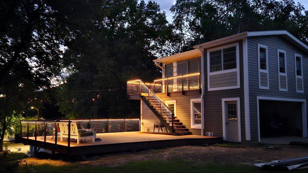 Custom Design, Deck and Handrails