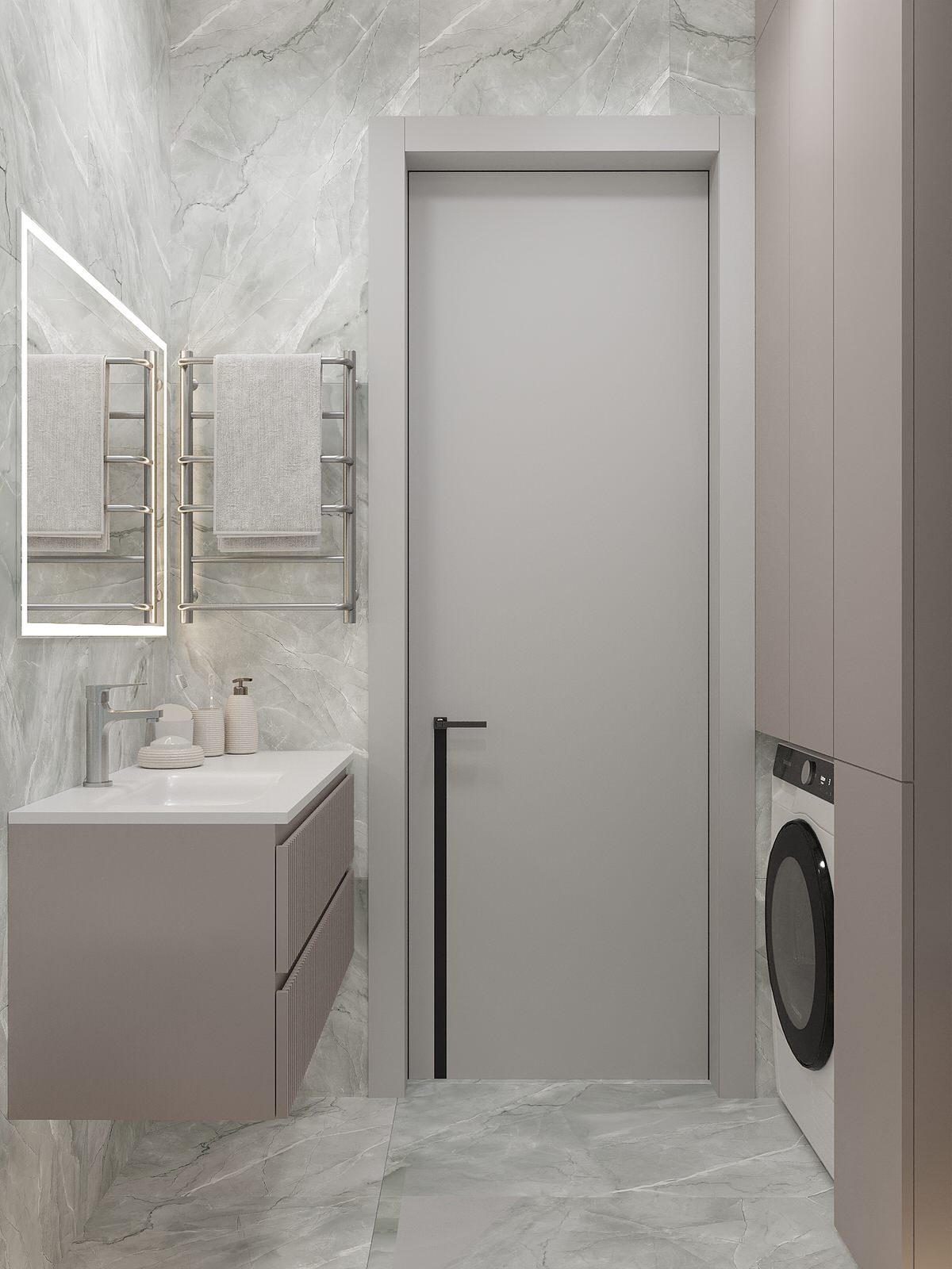 Трехкомнатная квартира 75 кв.м