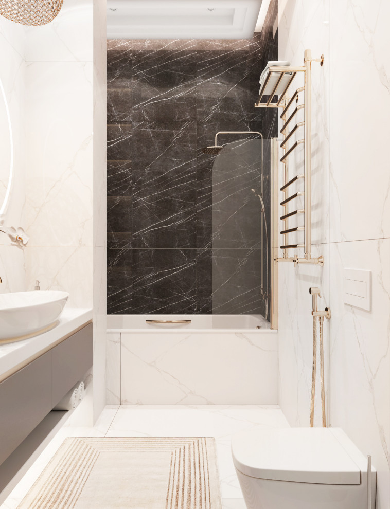 Дизайн-проект 4 комнатной квартиры в Анапе