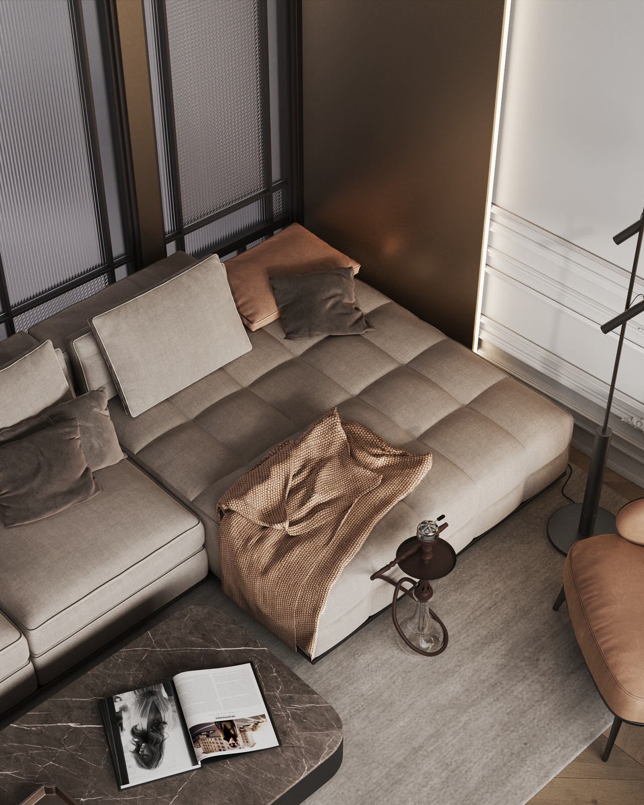 Гостиная с домашним кинотеатром