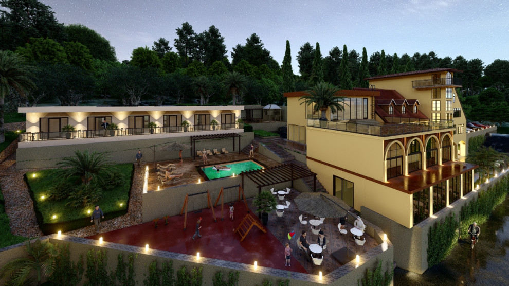 Благоустройство загородного дома (S 25 соток)