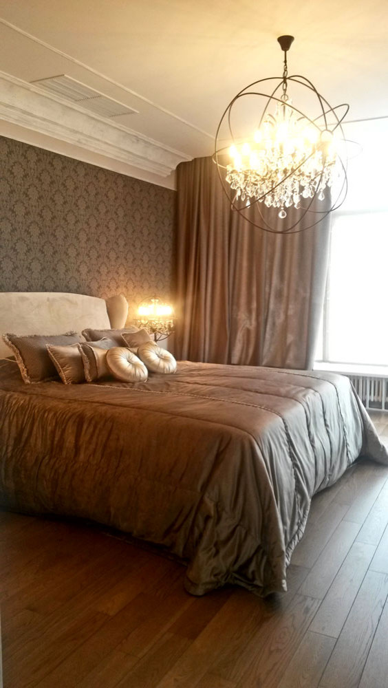 Текстильное оформление спальни