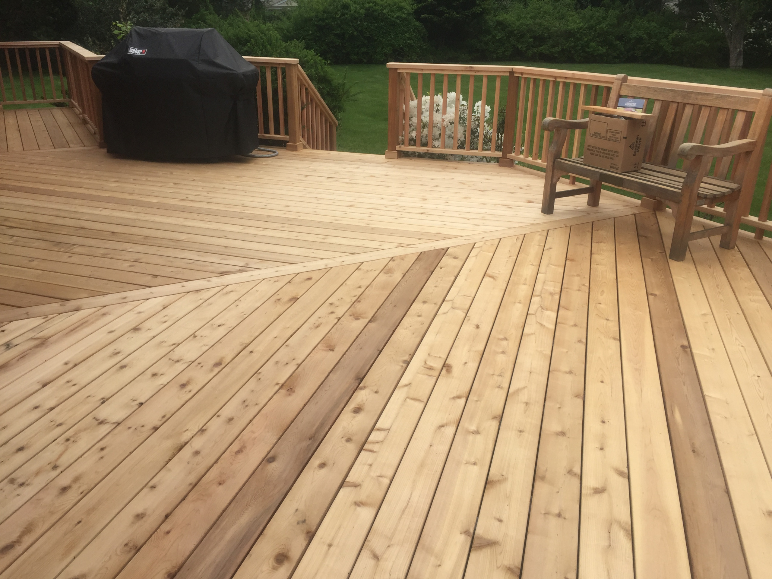 Wood decks
